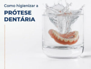 Higienização de prótese total (dentadura)